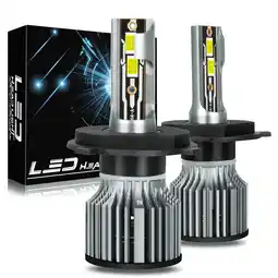 Walmart WVKVII For Ford Focus 2000-2004 LED Headlight Bulbs High Low Beam Bright Lamp Pack of 2 offer