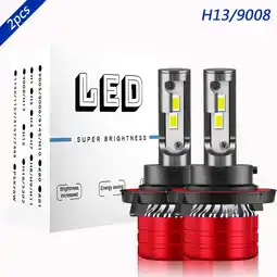 Walmart For 2011-2015 Chevy Cruze LED Headlight Bulbs High Low Beam 12000LM 6000K White 2pcs offer