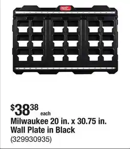 The Home Depot Milwaukee Packout 19.5 in. W x 14.7 in. H x 14.5 in. D Cabinet in Red (1-Piece) offer