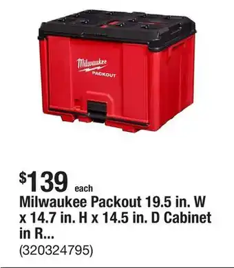 The Home Depot Milwaukee 20 in. x 30.75 in. Wall Plate in Black offer