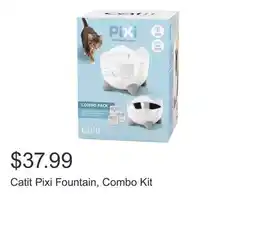 Costco Catit Pixi Fountain, Combo Kit offer