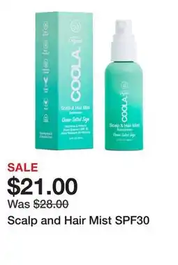 Belk Scalp and Hair Mist SPF30 offer