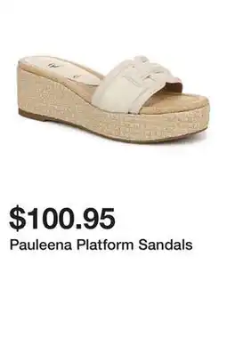 Belk Pauleena Platform Sandals offer