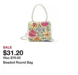 Belk Beaded Round Bag offer