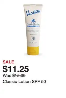 Belk Classic Lotion SPF 50 offer
