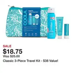 Belk Classic 3-Piece Travel Kit - $38 Value! offer