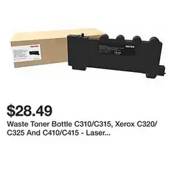 Office Depot Waste Toner Bottle C310/C315, Xerox C320/C325 And C410/C415 - Laser - 25000 Pages offer