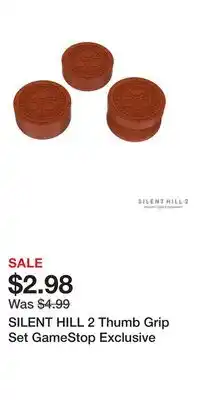 Game Stop SILENT HILL 2 Thumb Grip Set GameStop Exclusive offer