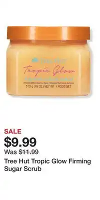 Ulta Beauty Tree Hut Tropic Glow Firming Sugar Scrub offer