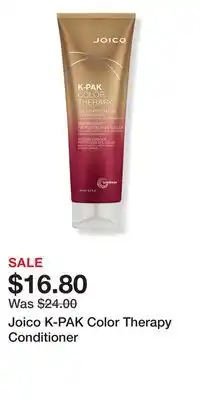 Ulta Beauty Joico K-PAK Color Therapy Conditioner offer