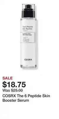 Ulta Beauty COSRX The 6 Peptide Skin Booster Serum offer