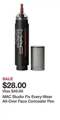 Ulta Beauty MAC Studio Fix Every-Wear All-Over Face Concealer Pen offer