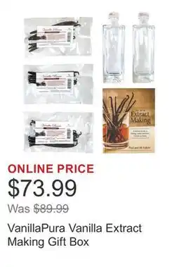 Costco VanillaPura Vanilla Extract Making Gift Box offer