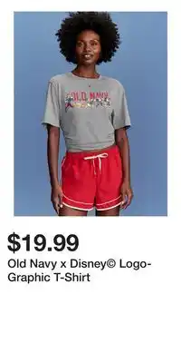 Old Navy Old Navy x Disney Logo-Graphic T-Shirt offer