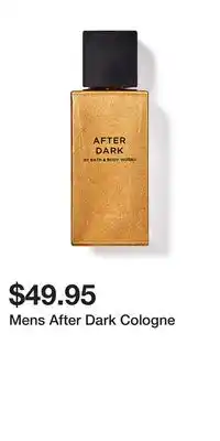 Bath & Body Works Mens After Dark Cologne offer