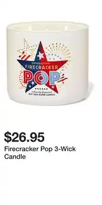 Bath & Body Works Firecracker Pop 3-Wick Candle offer