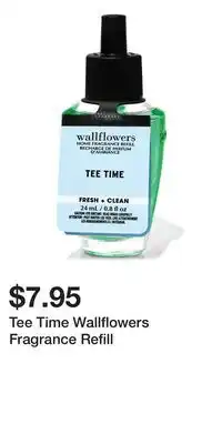 Bath & Body Works Tee Time Wallflowers Fragrance Refill offer