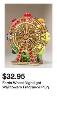 Bath & Body Works Ferris Wheel Nightlight Wallflowers Fragrance Plug offer