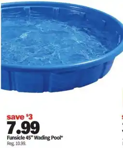 Meijer Funsicle 45" Wading Pool offer