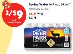 Family Dollar Spring Water offer
