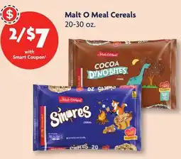 Family Dollar Malt O Meal Cereals offer