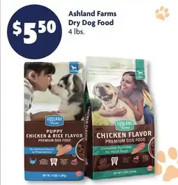 Family Dollar Ashland Farms Dry Dog Food offer
