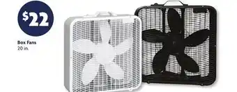 Family Dollar Box Fans offer