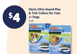 Family Dollar Hartz Ultra Guard Flea & Tick Collars for Cats or Dogs offer