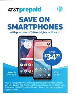 Family Dollar Motorola moto g play offer