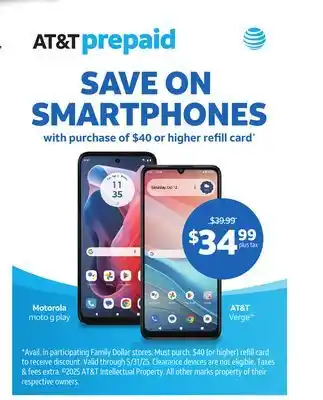 Family Dollar Motorola moto g play offer