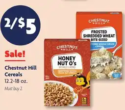 Family Dollar Chestnut Hill Cereals offer