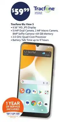 Family Dollar Tracfone Blu View 5 offer