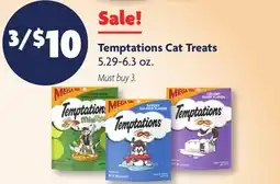 Family Dollar Temptations Cat Treats offer