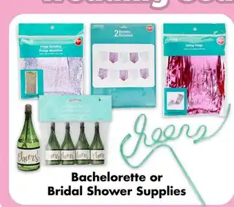 Dollar Tree Bachelorette or Bridal Shower Supplies offer