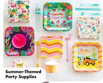 Dollar Tree Summer-Themed Party Supplies offer