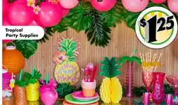 Dollar Tree Tropical Party Supplies offer