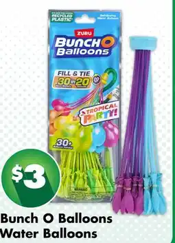 Dollar Tree Bunch O Balloons Water Balloons offer