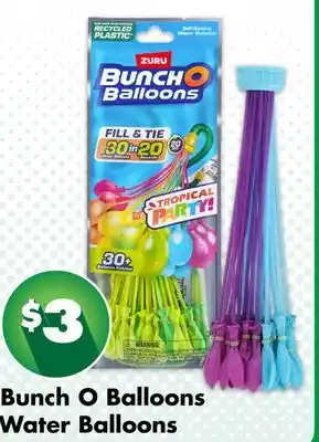 Dollar Tree Bunch O Balloons Water Balloons offer