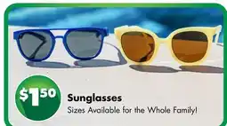Dollar Tree Sunglasses offer