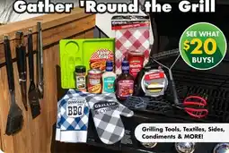 Dollar Tree Grilling Tools, Textiles, Sides, Condiments & MORE! offer