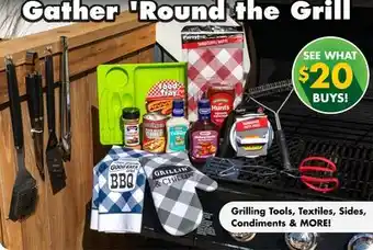 Dollar Tree Grilling Tools, Textiles, Sides, Condiments & MORE! offer