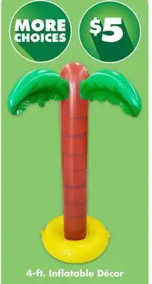 Dollar Tree 4-ft. Inflatable Décor offer