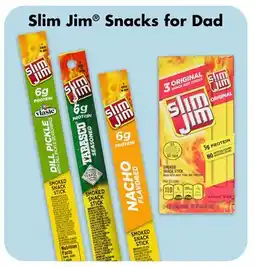 Dollar Tree Slim Jim Snacks for Dad offer