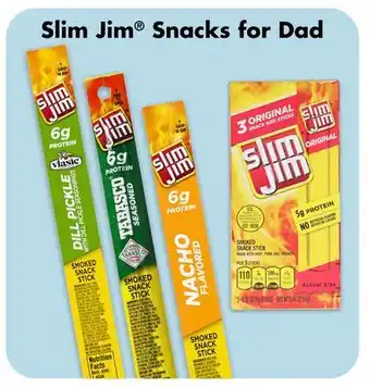 Dollar Tree Slim Jim Snacks for Dad offer