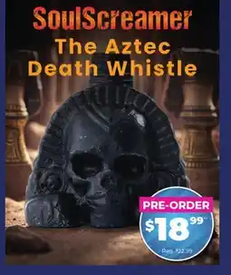Showcase US SoulScreamer The Aztec Death Whistle offer