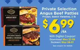 Ralphs Private Selection Angus Beef Patties offer