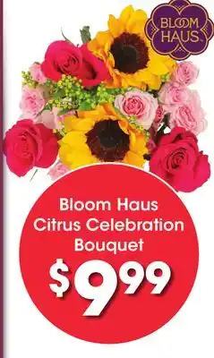 Ralphs Bloom Haus Citrus Celebration Bouquet offer