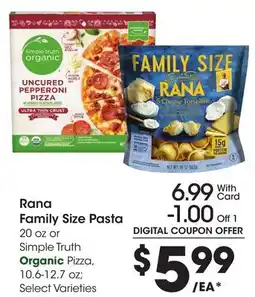 Ralphs Rana Family Size Pasta offer