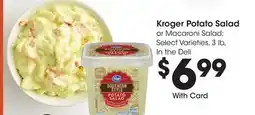 Ralphs Kroger Potato Salad offer