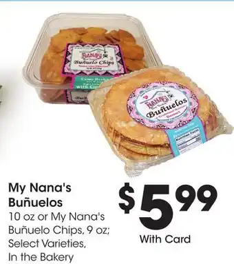 Ralphs My Nana's Buñuelos offer